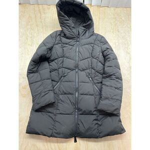 Bernardo 3 In 1 Puffer Jacket Sz M Long Style 22894B494 Black Recycled Materials